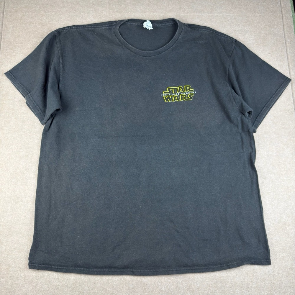 Delta Pro Weight XL Star‎ Wars Force Awakens Black Mens Stormtrooper Movie Tee